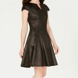 Julia Jordan Black Mesh Party Dress Size 16‎